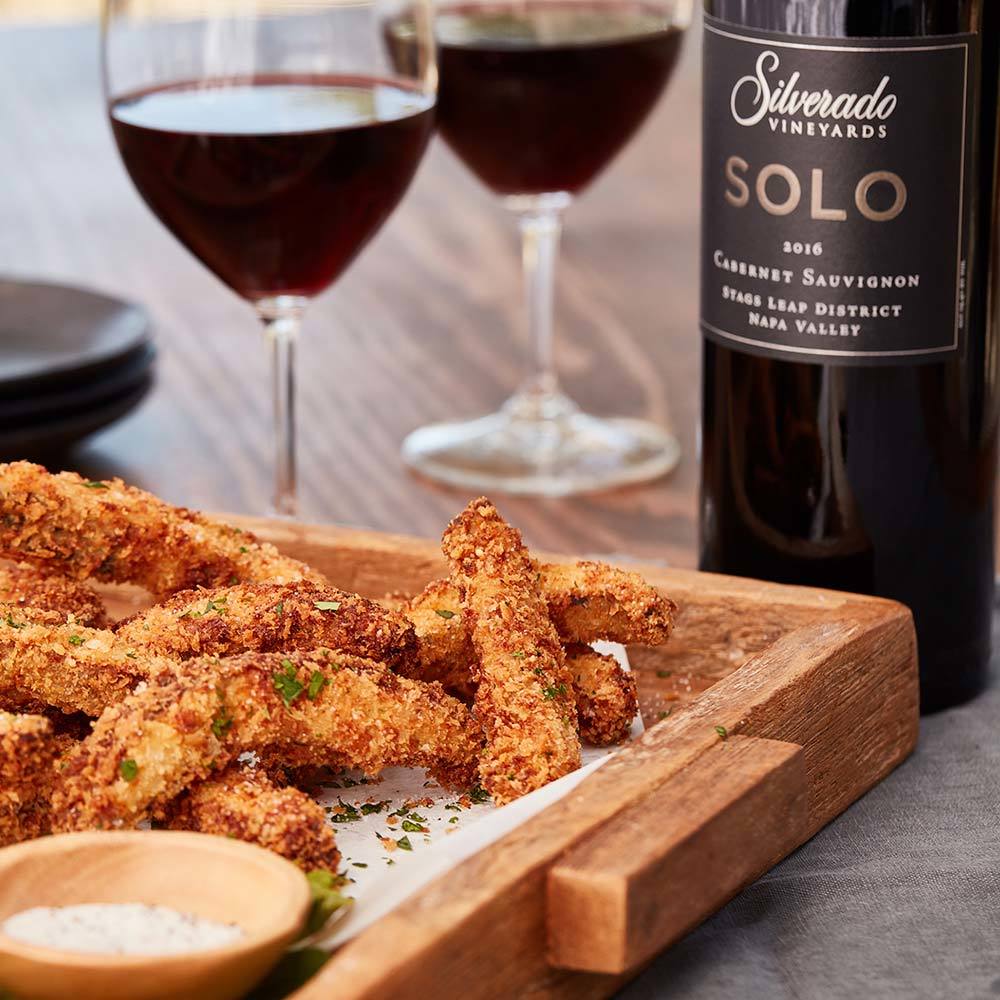 Parmesan-Portobello Fries