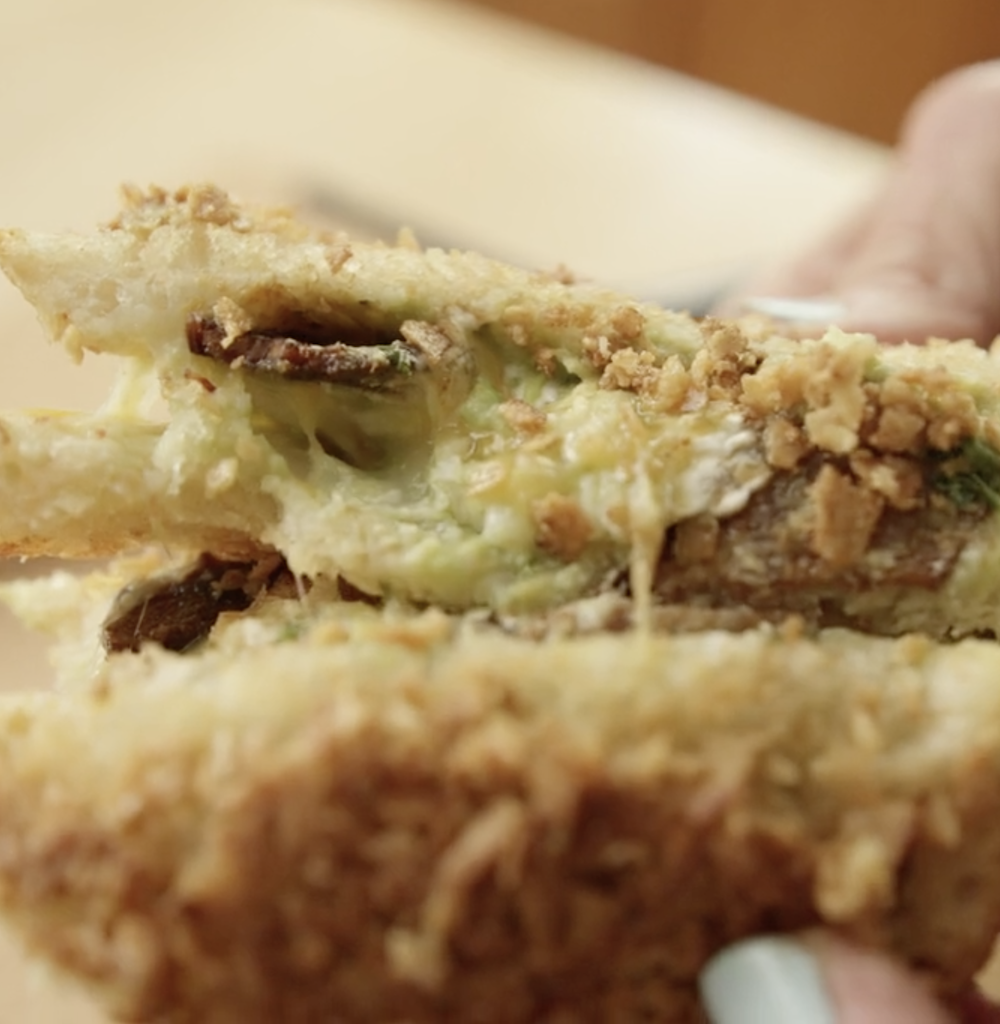 Laura Werlin’s Chips & Guacamole Grilled Cheese