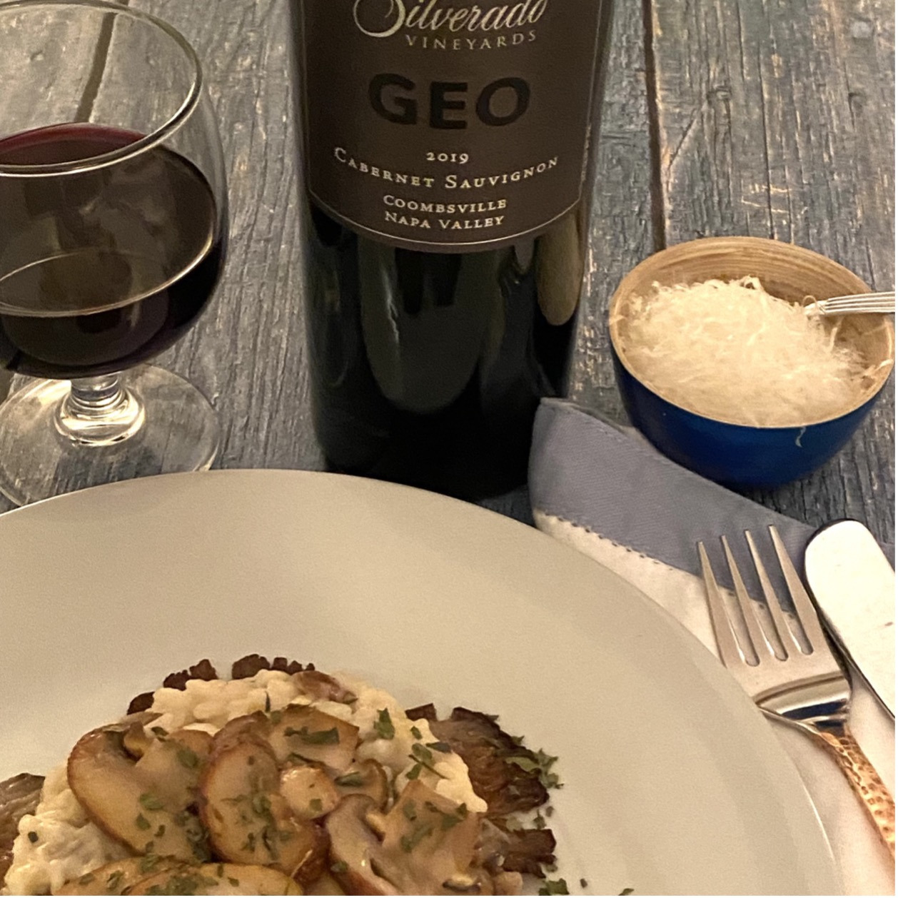 Cremini Mushroom Risotto
